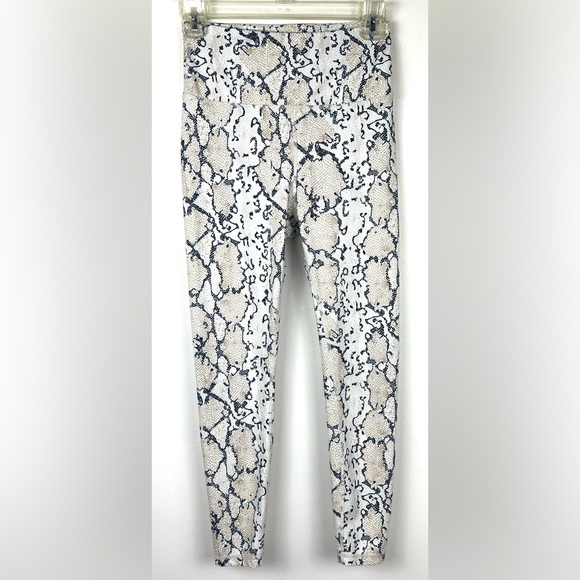 All Fenix x Anthropologie Python Snakeskin Print 7/8 Leggings - Picture 13 of 15